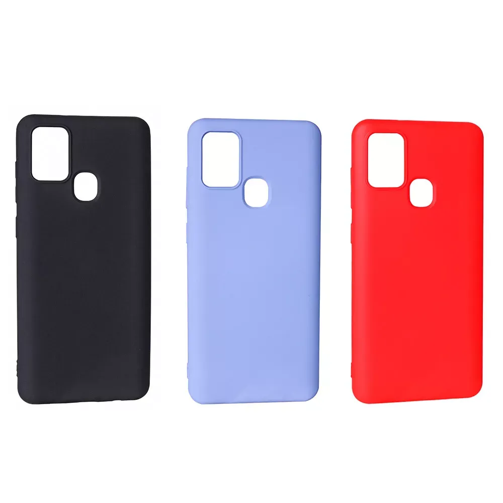 Soft Touch TPU Case Samsung A21S — Red — фото 3
