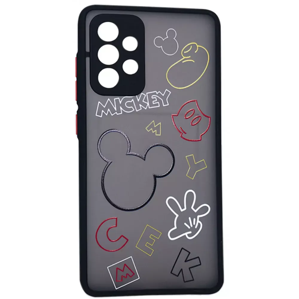 Stickers Series TPU Case Samsung A72 (A725F) — Black — Различные Samsung A72 (A725F)