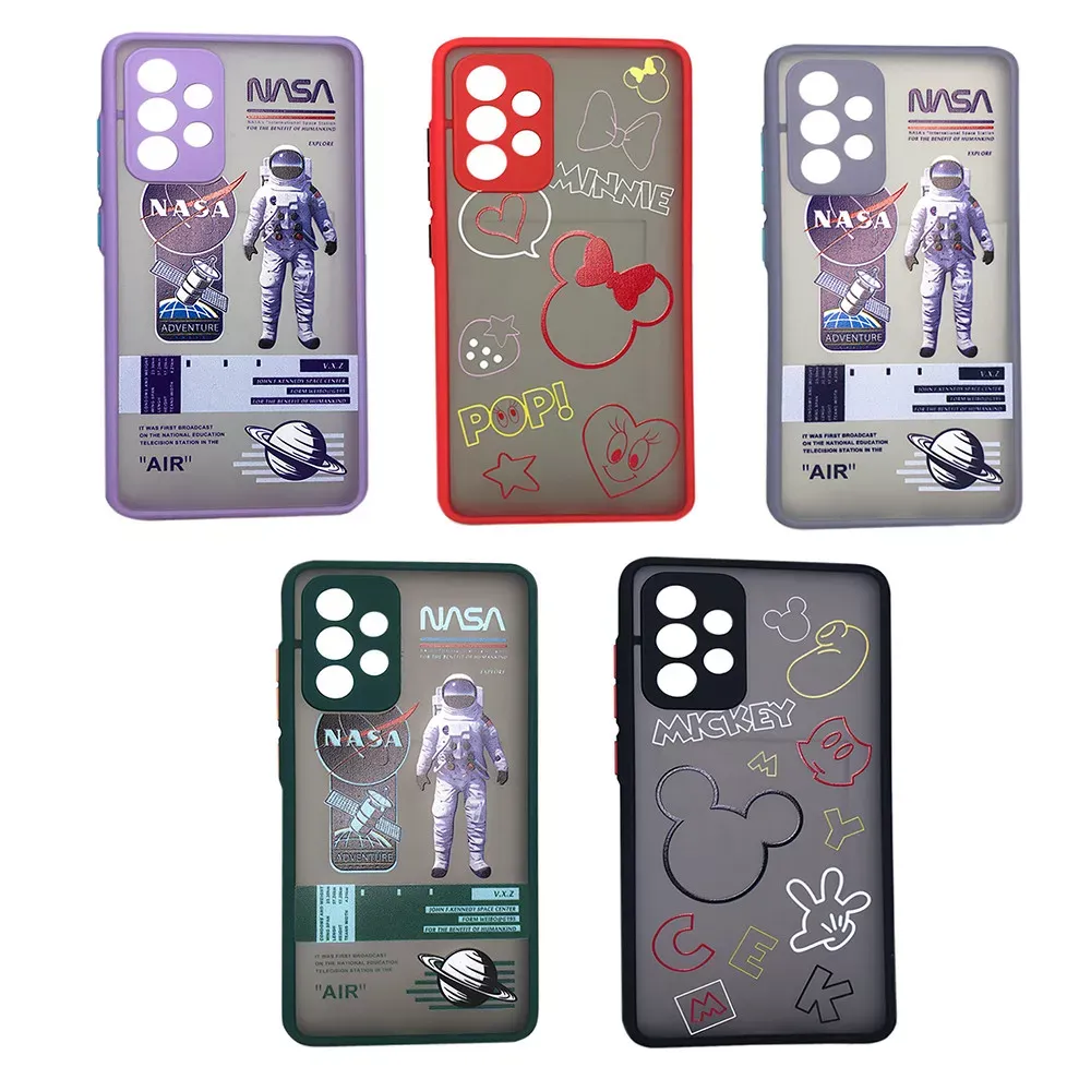 Stickers Series TPU Case Samsung A72 — Lilac — фото 2