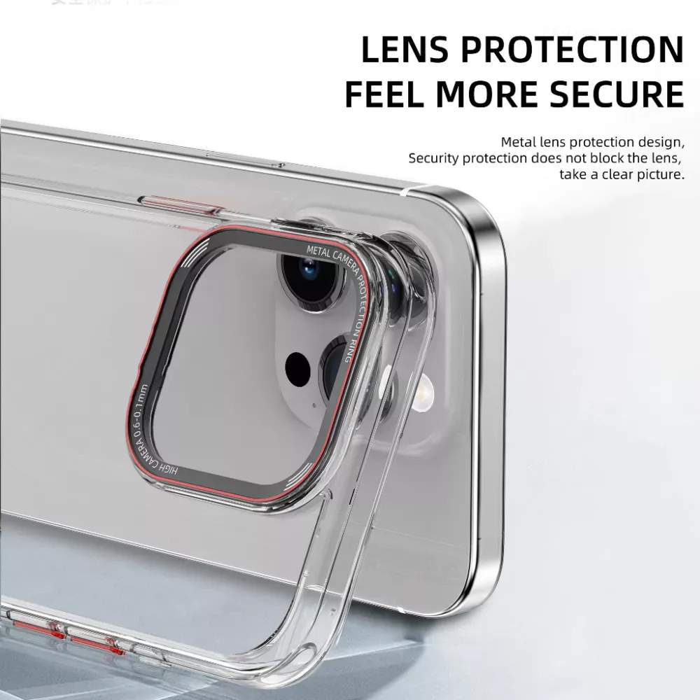 Ipaky MJ Series TPU Case iPhone 15 Pro — Transparent - фото 8