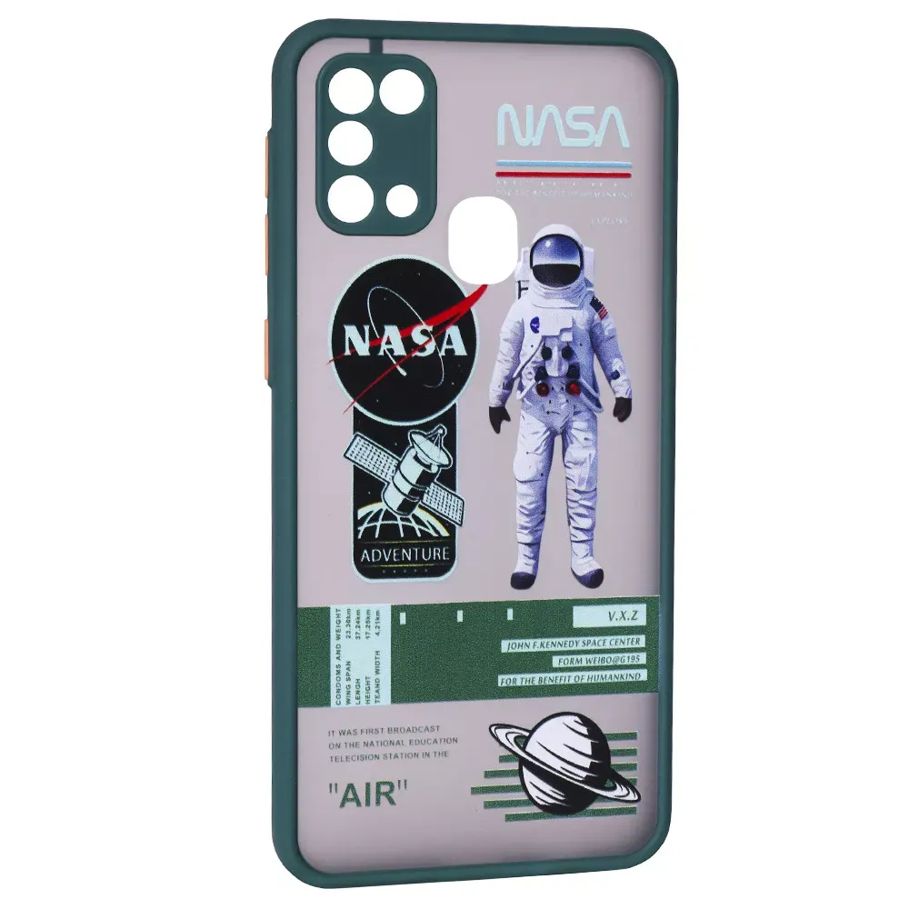 Stickers Series TPU Case Samsung M31 — Lilac — фото 4