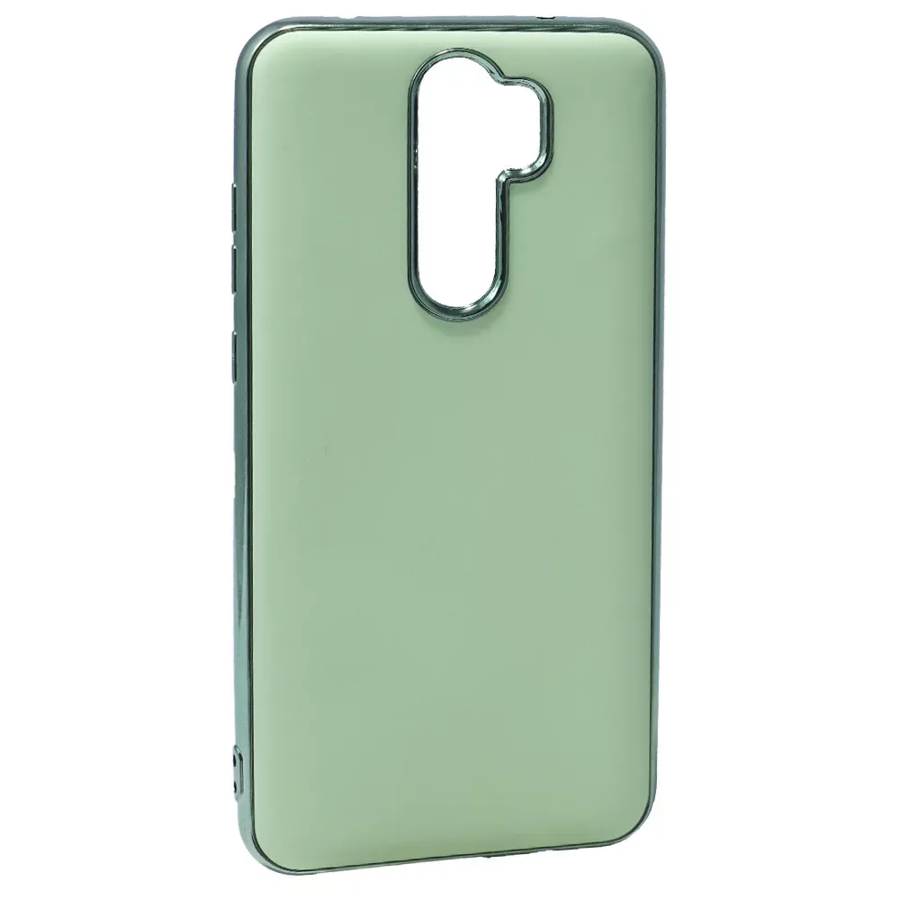 Matte Silcone Case Xiaomi Redmi Note 8 Pro (No Logo) — Light Green — Различные Xiaomi Redmi Note 8 Pro