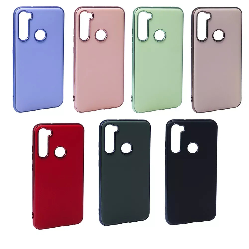 Matte Silcone Case Xiaomi Redmi Note 8 — Rose Gold — фото 2