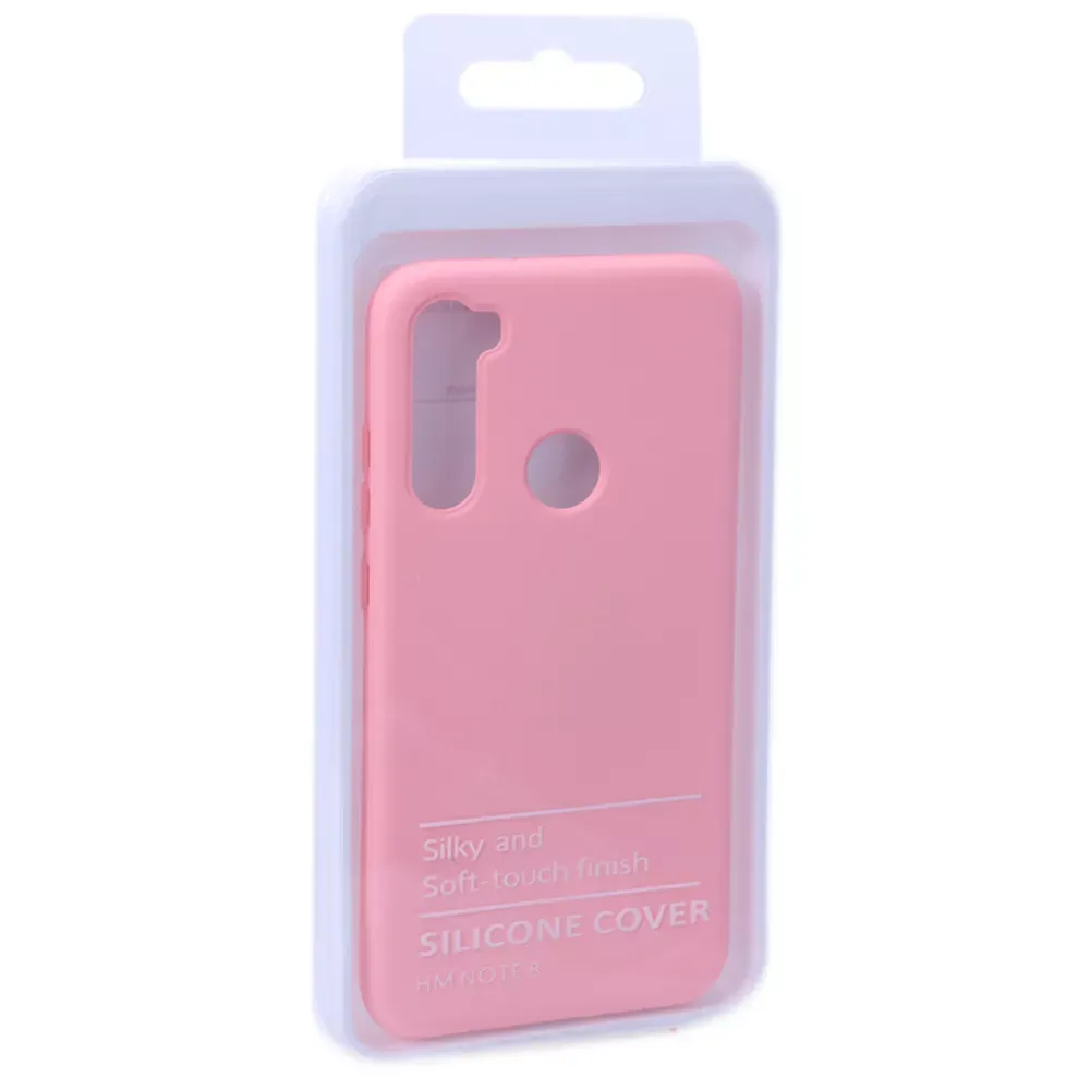 Original Silicone Case Xiaomi Redmi Note 8 — Pink — фото 4