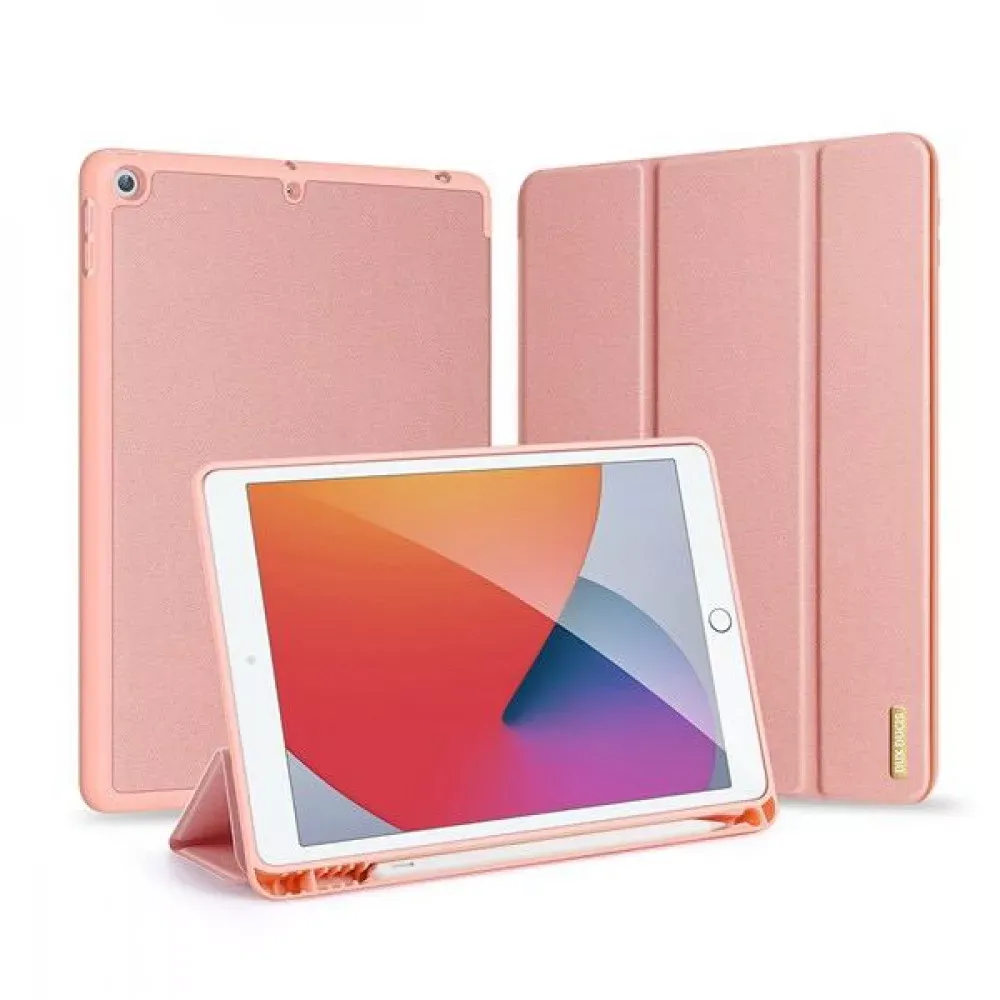 Domo Book Case — iPad 10.9" Universal  — Pink — Dux Ducis Apple iPad Air 10.9" (2022), Apple iPad Air 10.9" (2021)