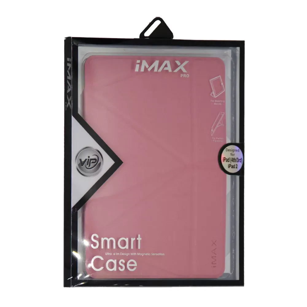 Leather Book Case Samsung Tab A 8.0 iMax b — Pink — фото 2