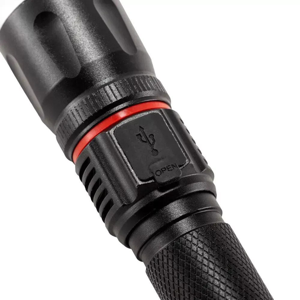 Фонарь ручной Аккумуляторный LED Y-1809 360 ° СОВ + Магнит USB Charging — фото 4