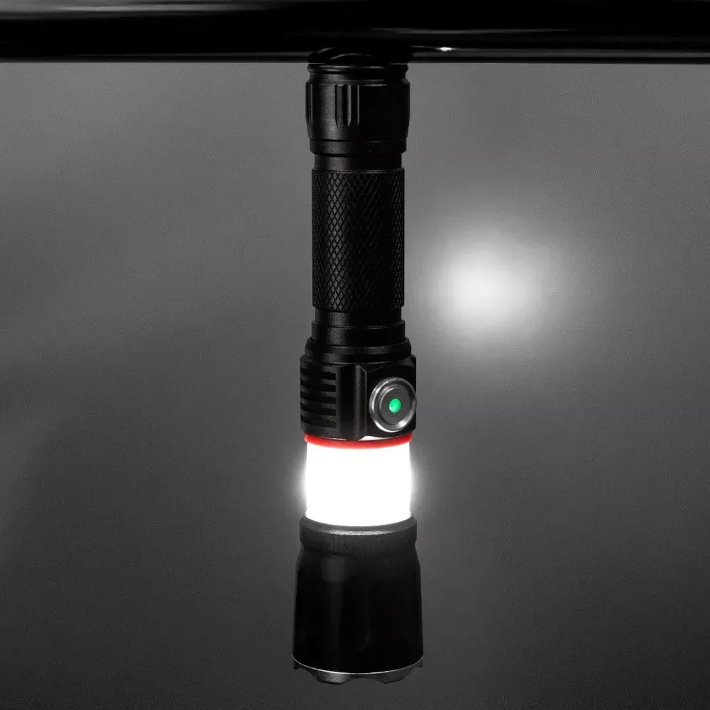 Фонарь ручной Аккумуляторный LED Y-1809 360 ° СОВ + Магнит USB Charging — фото 5