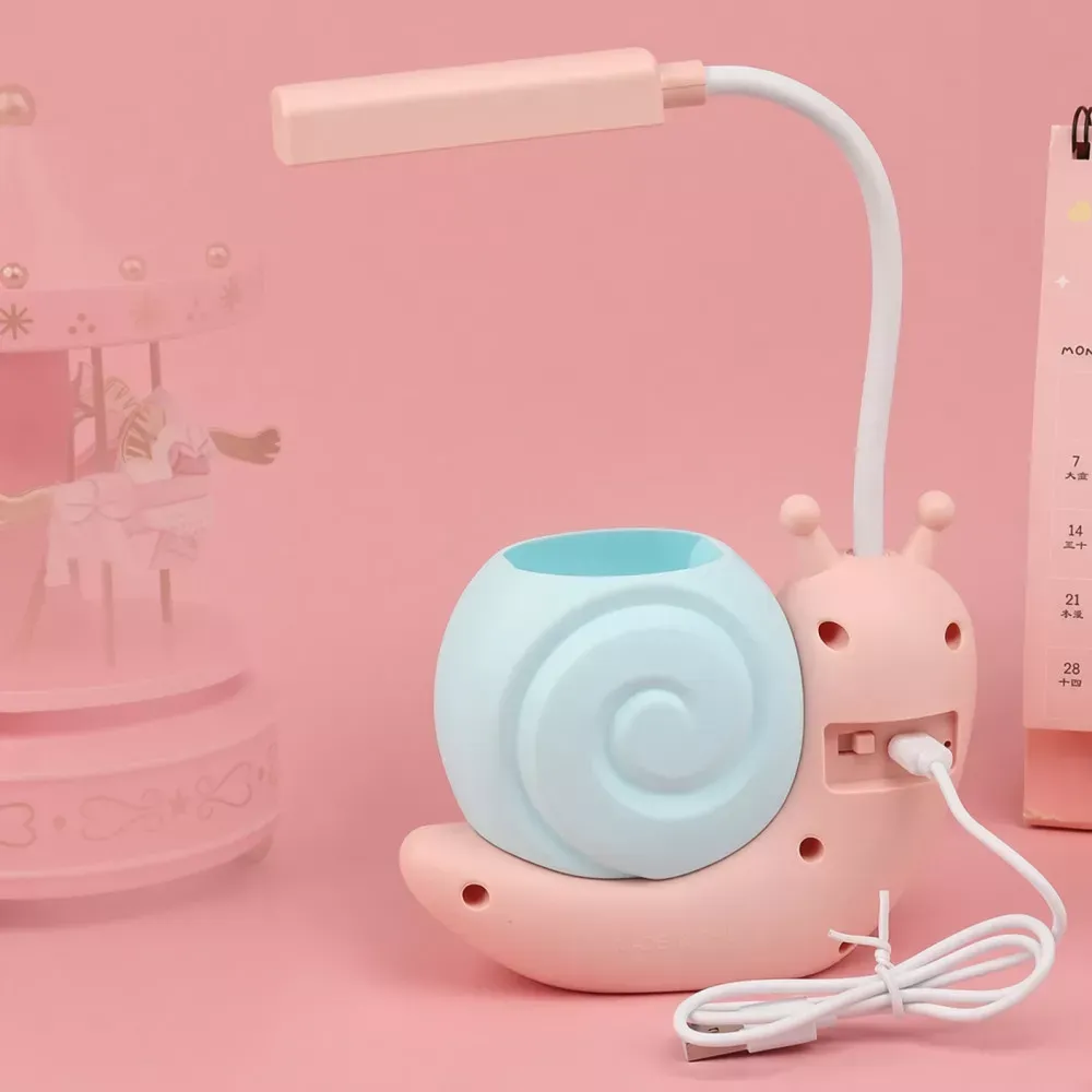 Детский Настольный Светильник | 400 mAh | — 904 Snail — фото 7