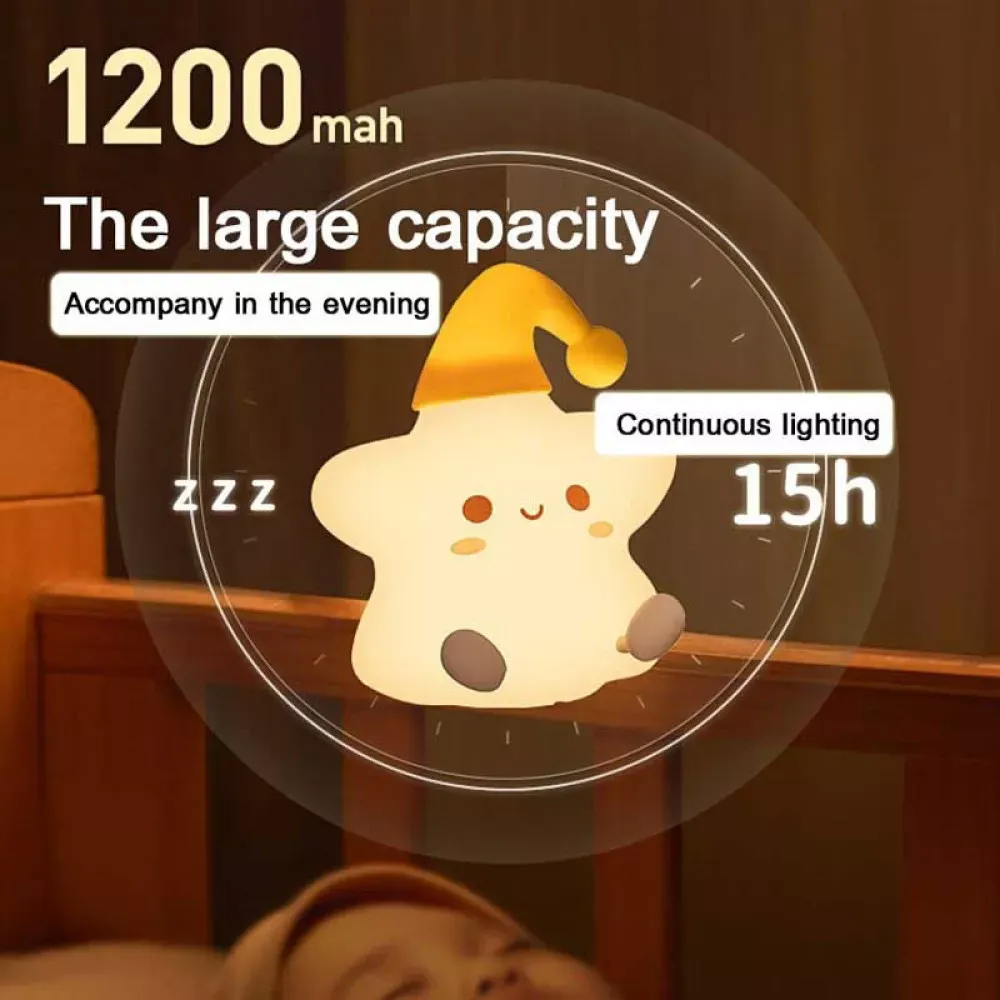 Ночной светильник Sleeping star — фото 5