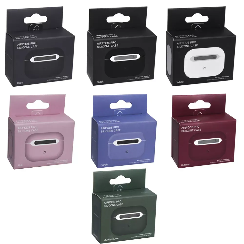 Airpods Pro Case Silicone — Gray blue — фото 3