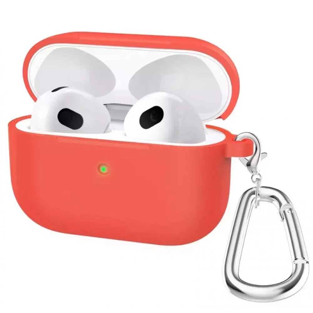 Airpods Pro 2 Case With Carabine — Red