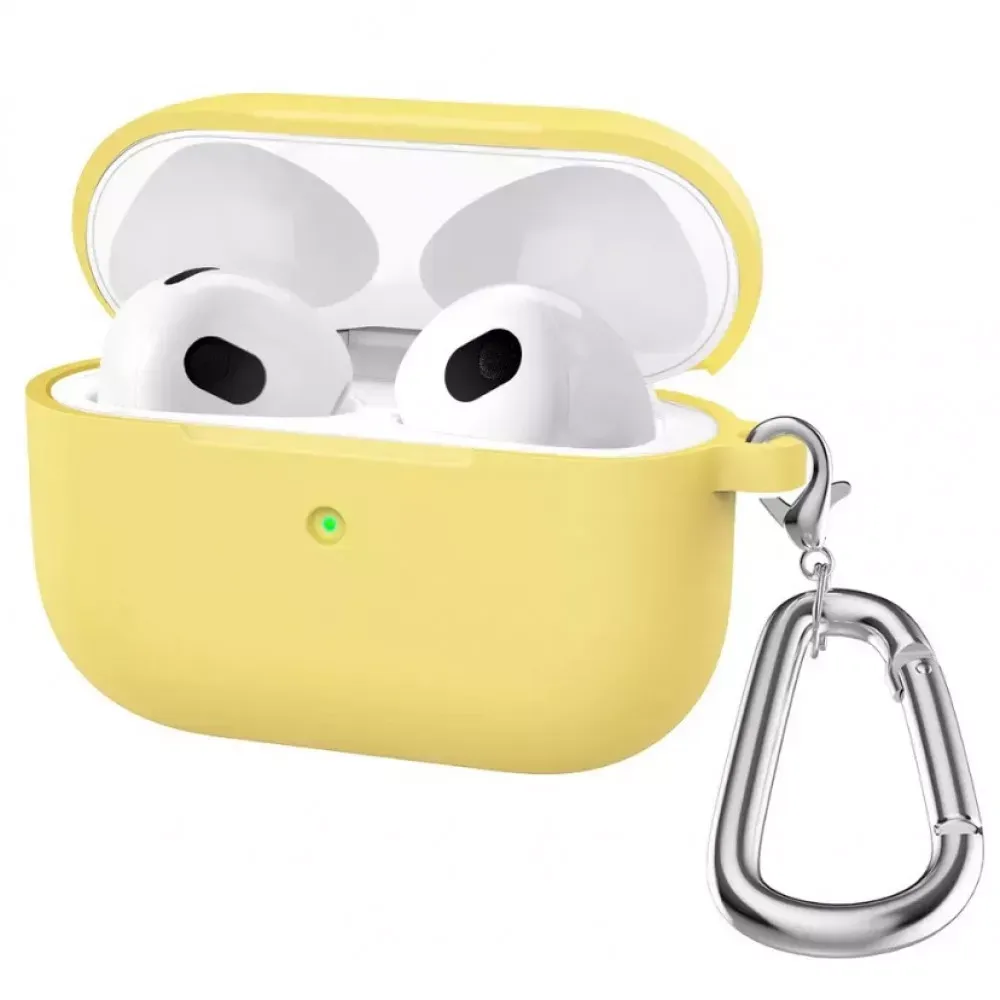 Airpods Pro 2 Case With Carabine — Yellow