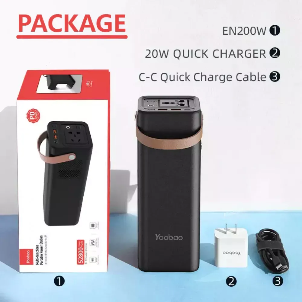 Power Station 200W / 52800mAh — Yoobao EN200W — фото 3