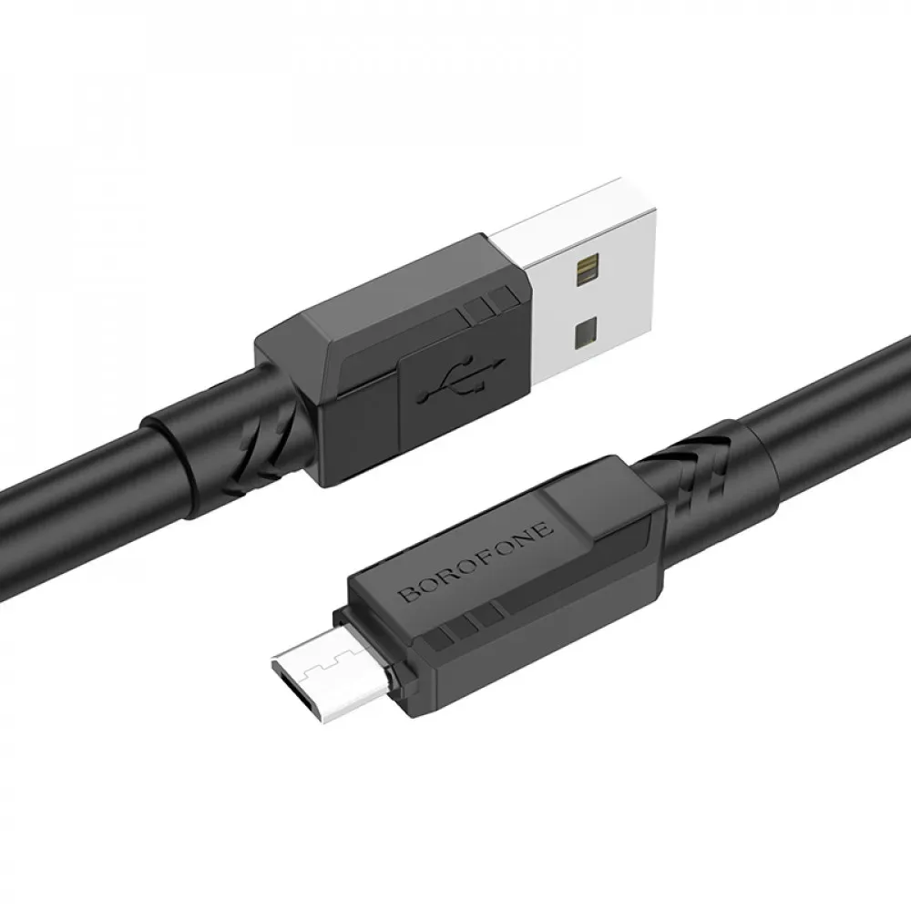 Кабель Micro 2.4A — Borofone BX81 — Black