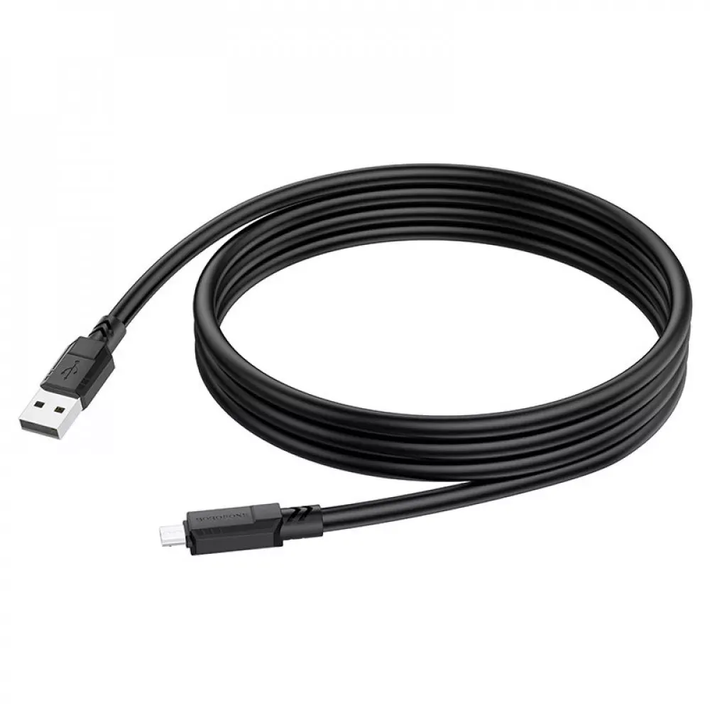 Кабель Micro 2.4A — Borofone BX81 — Black — фото 9