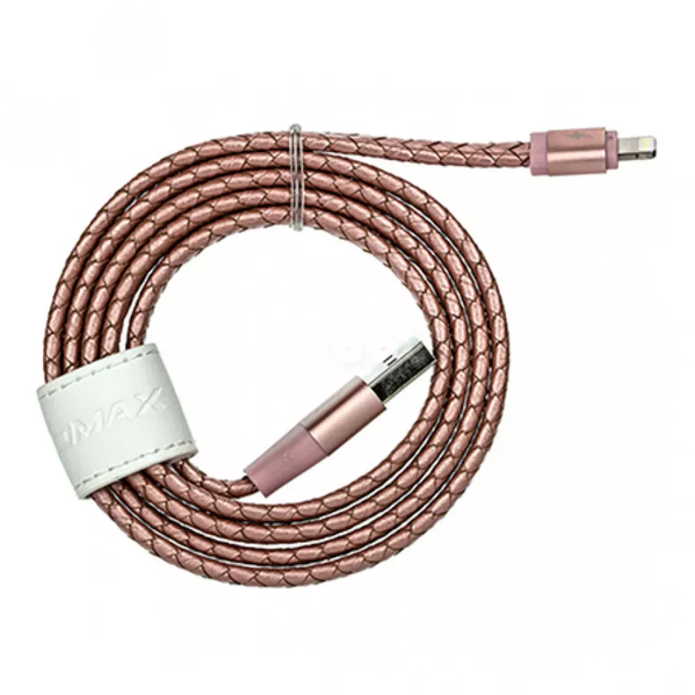 Кабель Lightning 2.4A Momax DL2 — Rose Gold