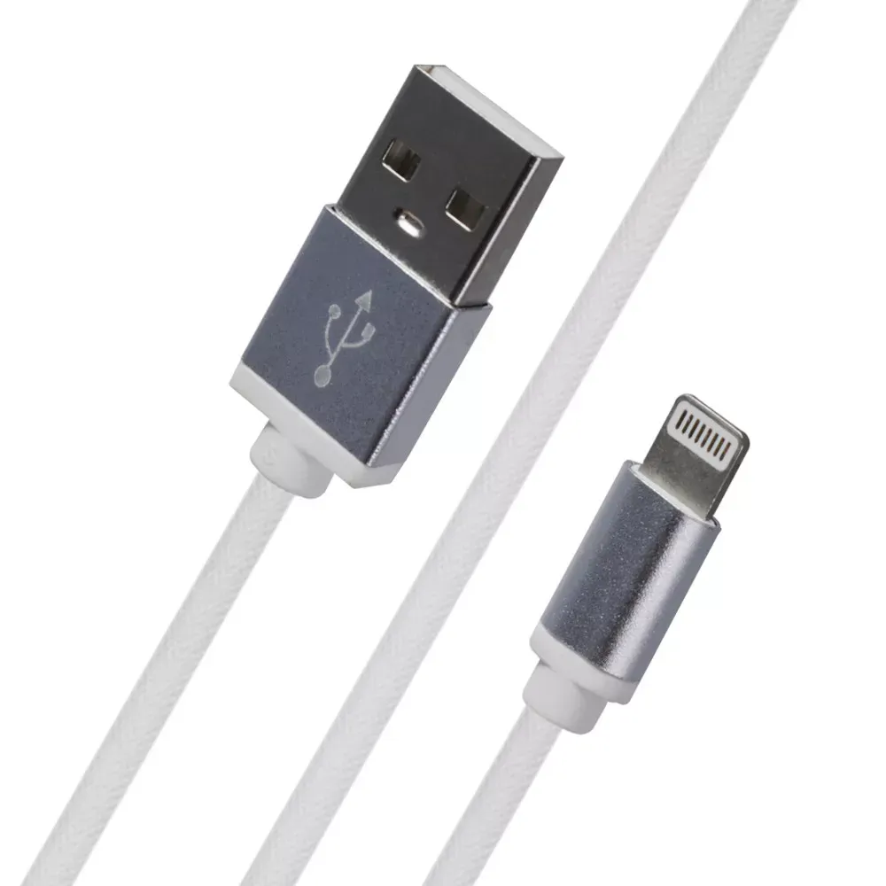Кабель Lightning 2A iCharge White