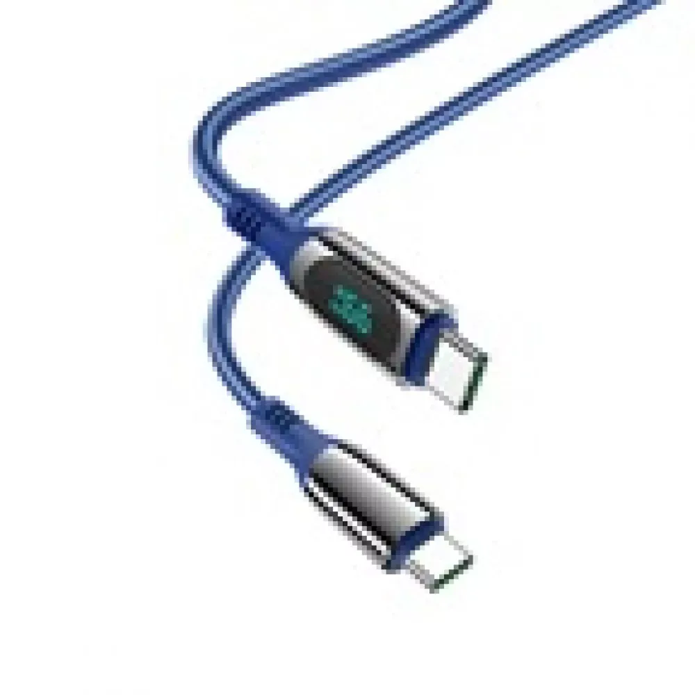 Кабель USB C to C 100W PD — Hoco S51 __ — Black — фото 11