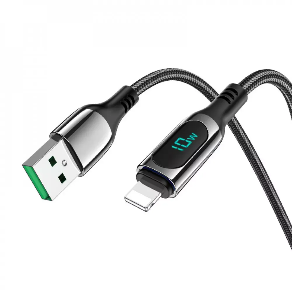Кабель USB C to C 100W PD — Hoco S51 __ — Black — фото 4