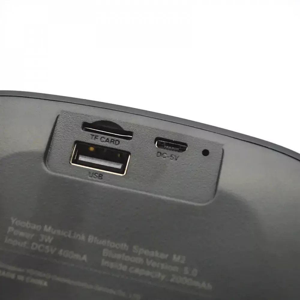 Портативна колонка Yoobao M2 — Black — фото 8