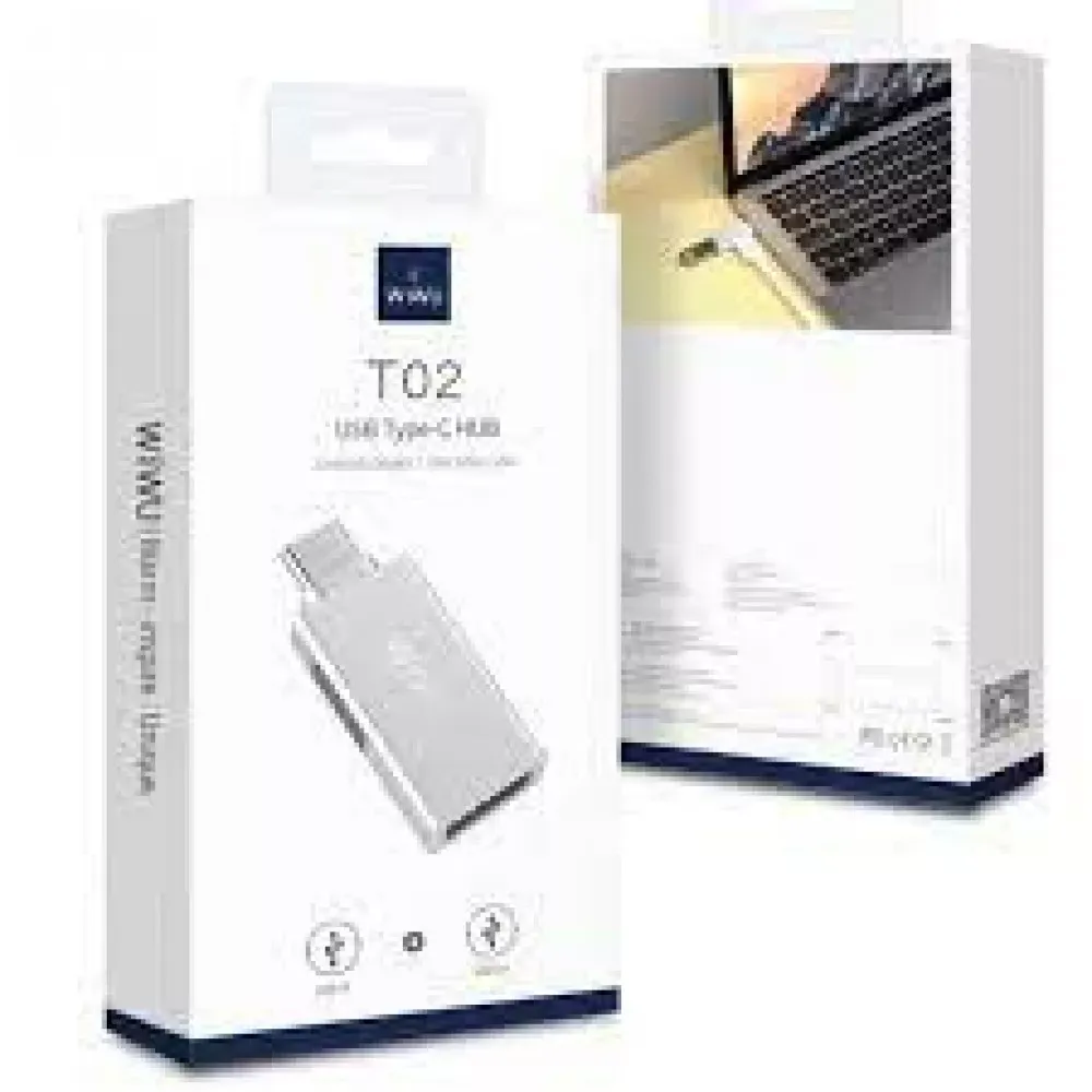 HUB USB C 3 in 1 WiWU T02 Pro — фото 3