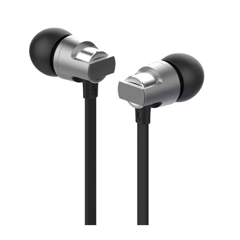 Навушники з мікрофоном 3.5mm Celebrat C8 — Dark Grey — фото 6