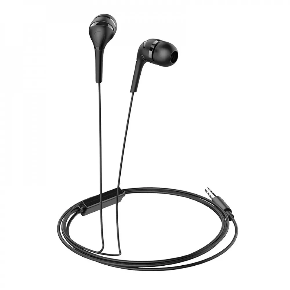 Навушники з мікрофоном 3.5mm — Hoco M40 Prosody — Metal Gray — фото 4
