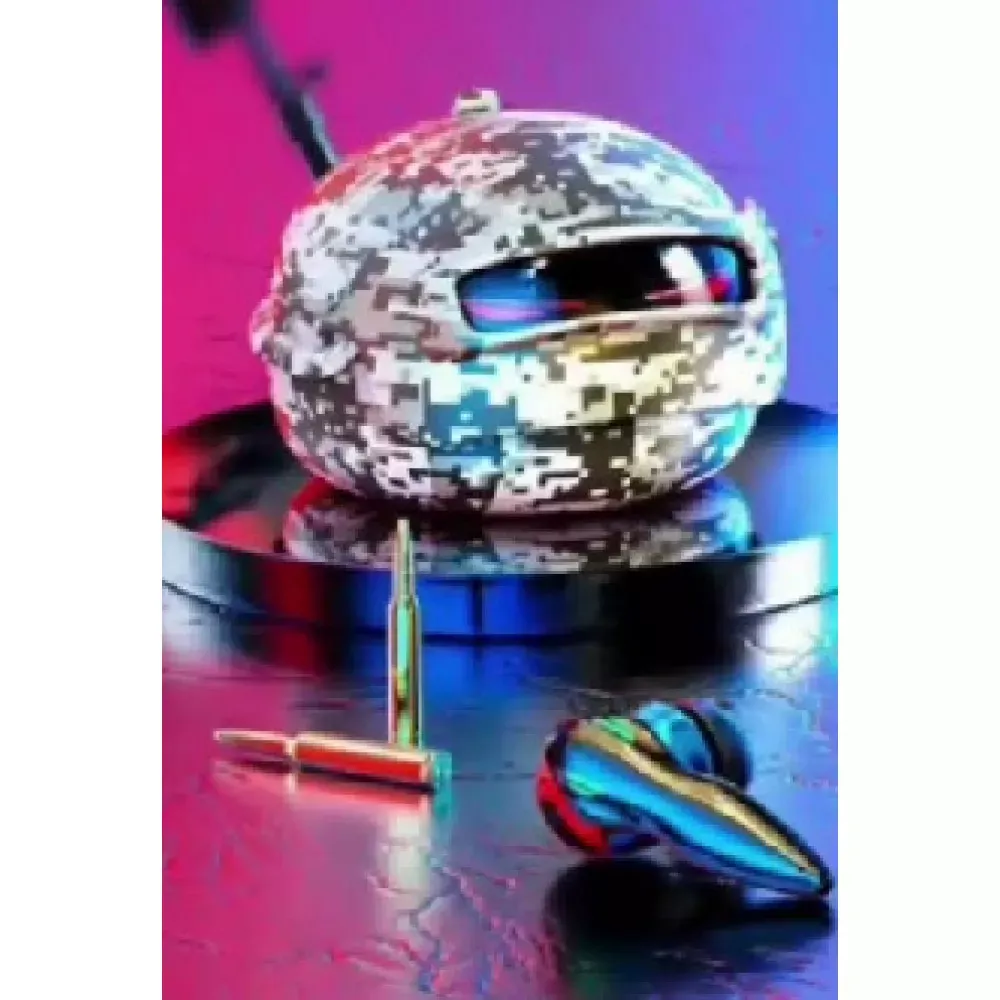 Bluetooth гарнітура TWS Bullet TWS gaming Camouflage — фото 4