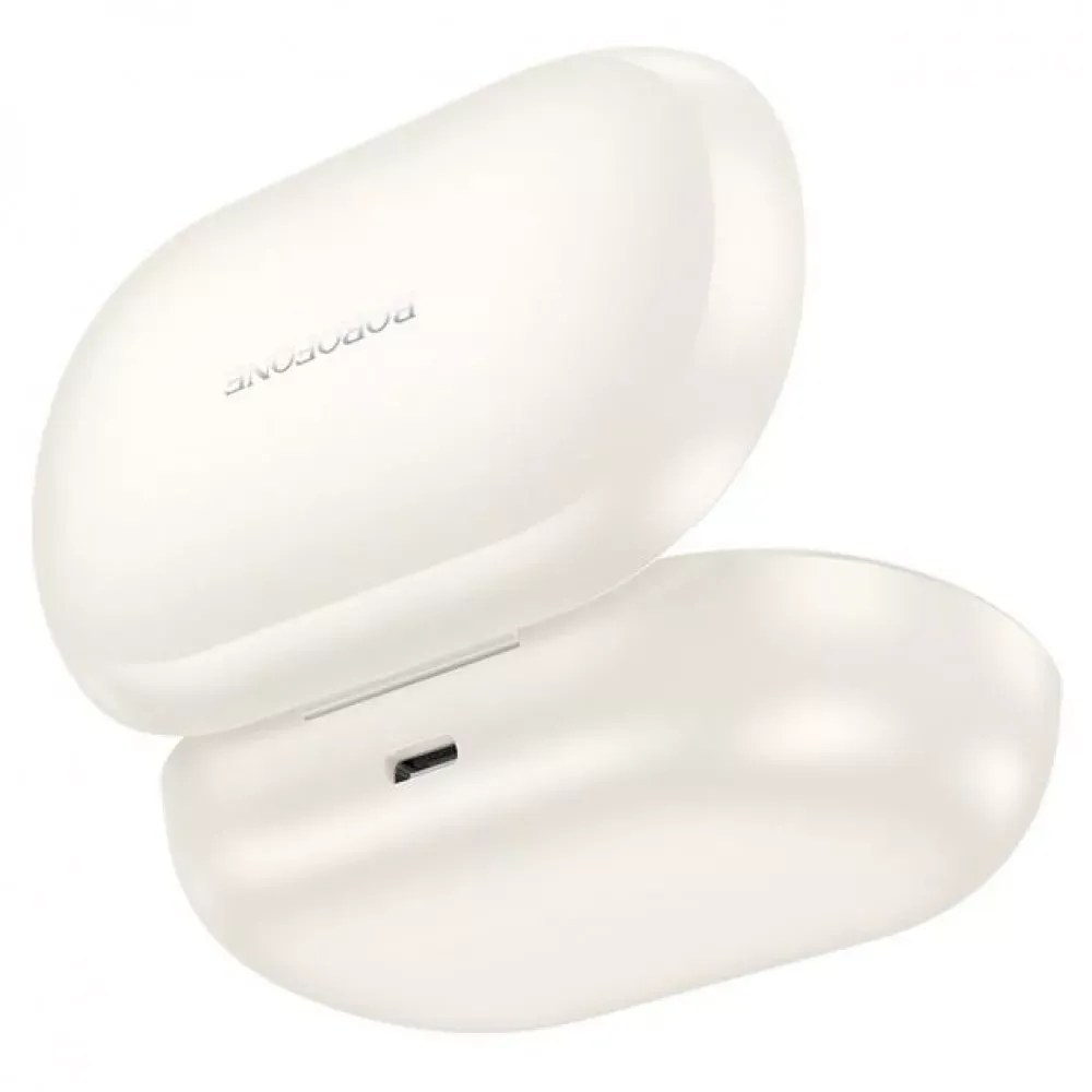 TWS Bluetooth Headset — Borofone FQ6 __ — White — фото 4
