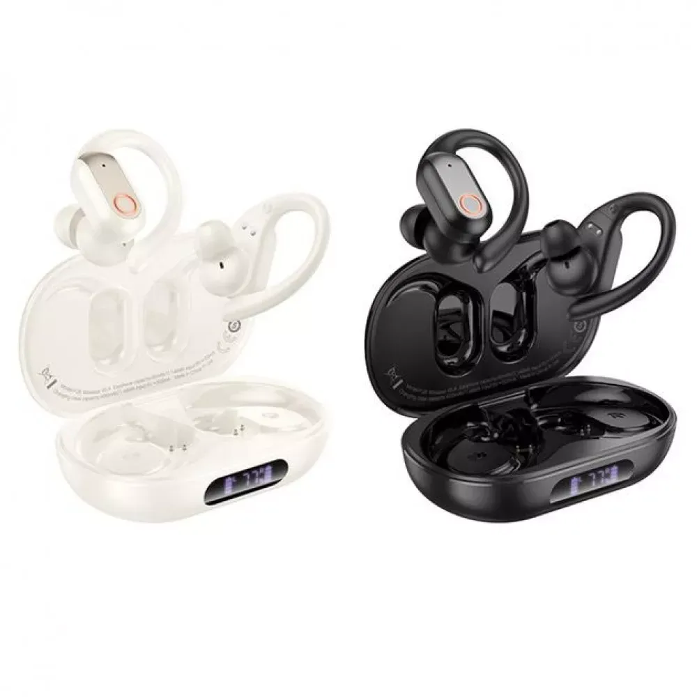 TWS Bluetooth Headset — Borofone FQ6 __ — White — фото 5