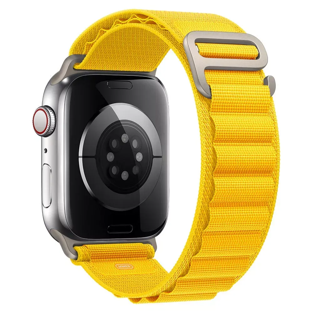 Ремінець Alpine Loop Design Apple Watch 38 mm 40 mm 41 mm — Yellow