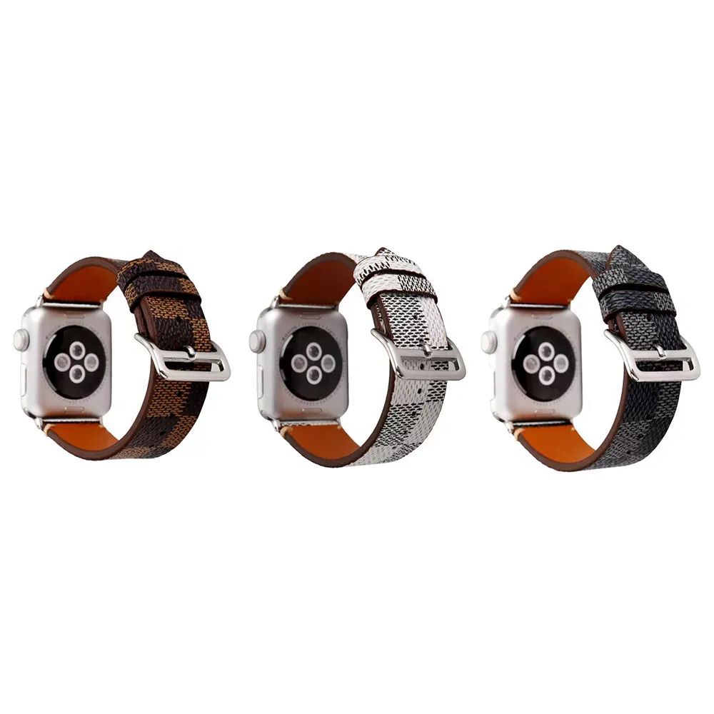 Ремінець Leather Series Apple Grid Apple Watch 38 mm 40 mm 41 mm — Design 02 — фото 2