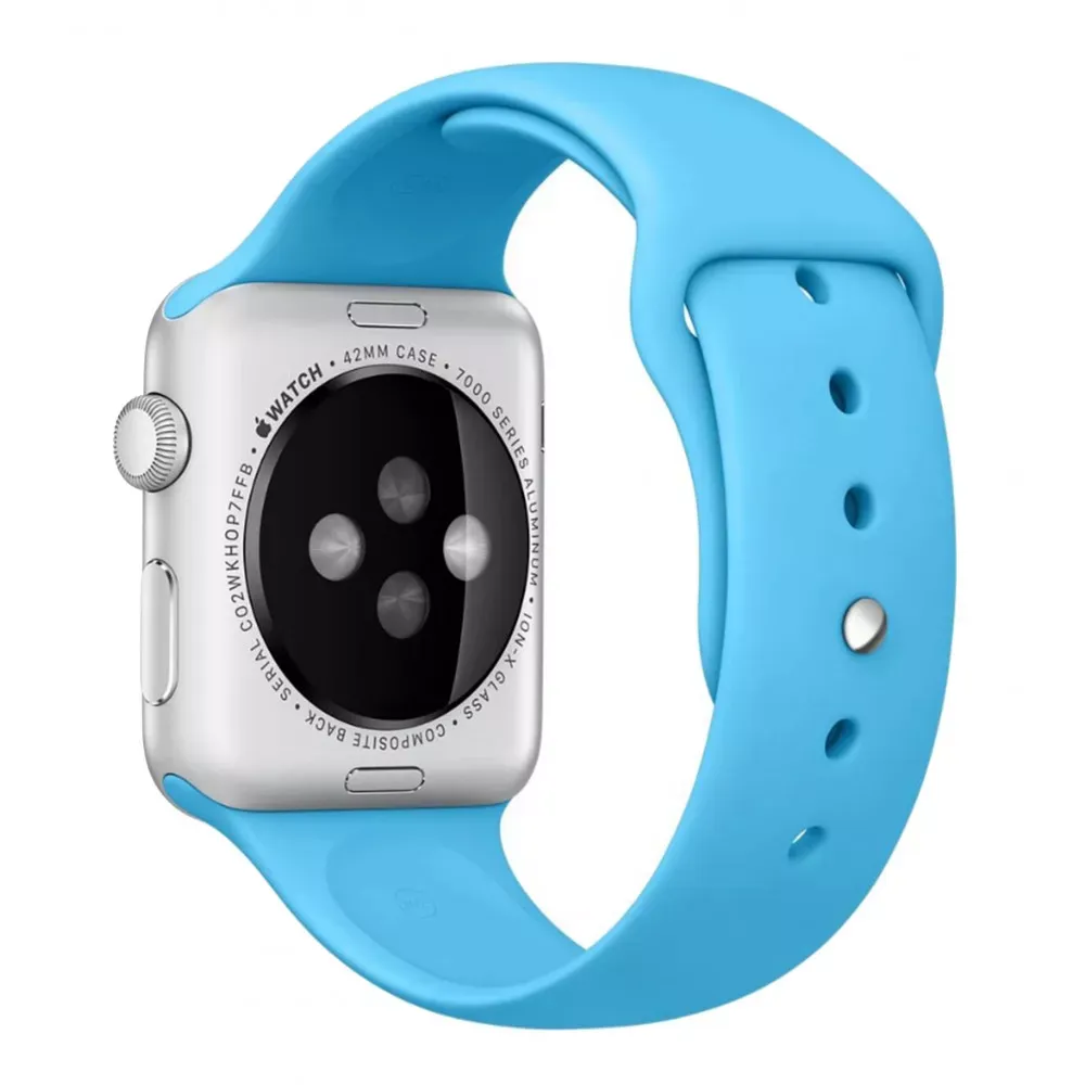 Ремінець Sport Band Apple Watch 42 mm 44 mm 45 mm 49 mm — Blue