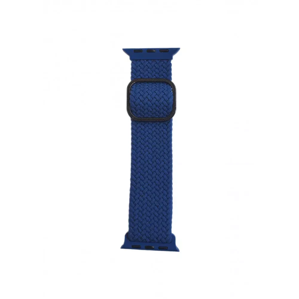 Ремінець Braided Apple Watch 42 mm 44 mm 45 mm 49 mm — Blue — Различные Apple Watch Series 3 42 mm, Apple Watch Series 4 44 mm, Apple Watch Series 7 45 mm, Apple Watch Series 8 49 mm