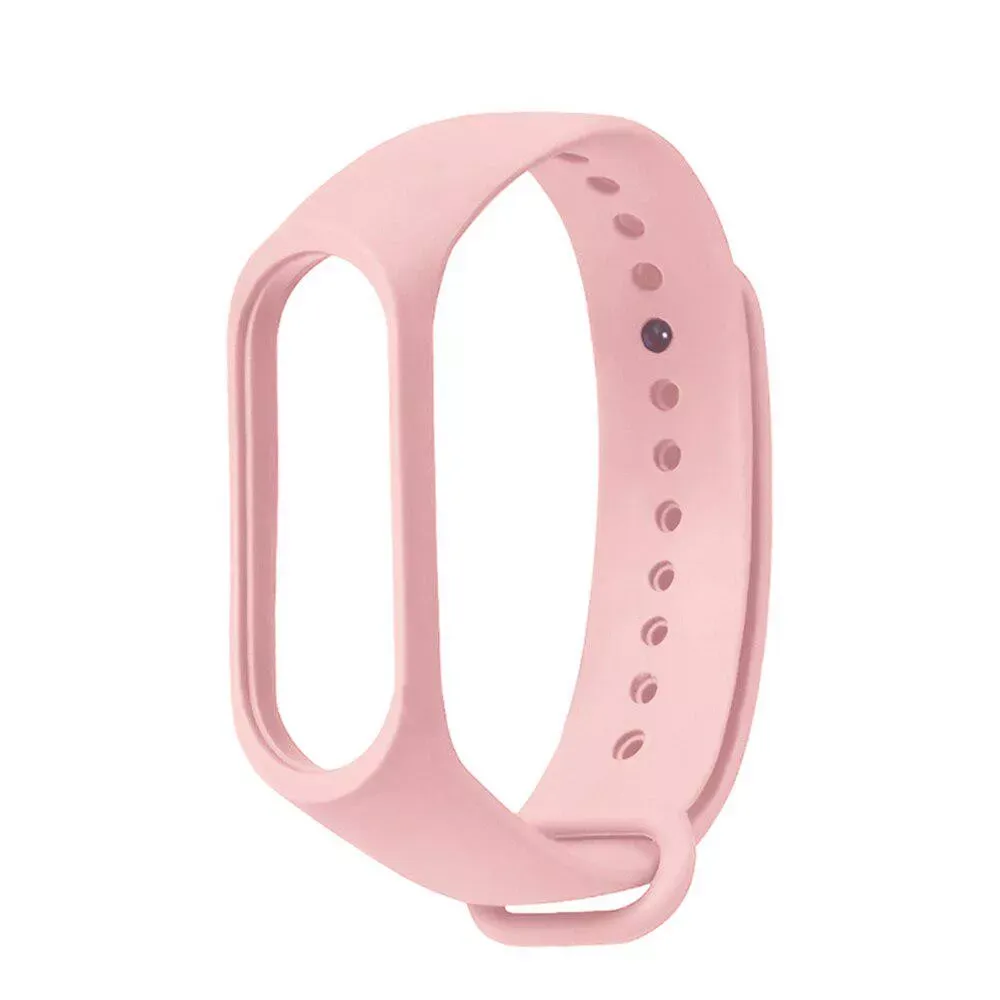 Ремінець Silicone Sport Band Xiaomi Mi Band 5 6 7 — Neon Pink — Различные Xiaomi Mi Band 5, Xiaomi Mi Band 6, Xiaomi Mi Band 7