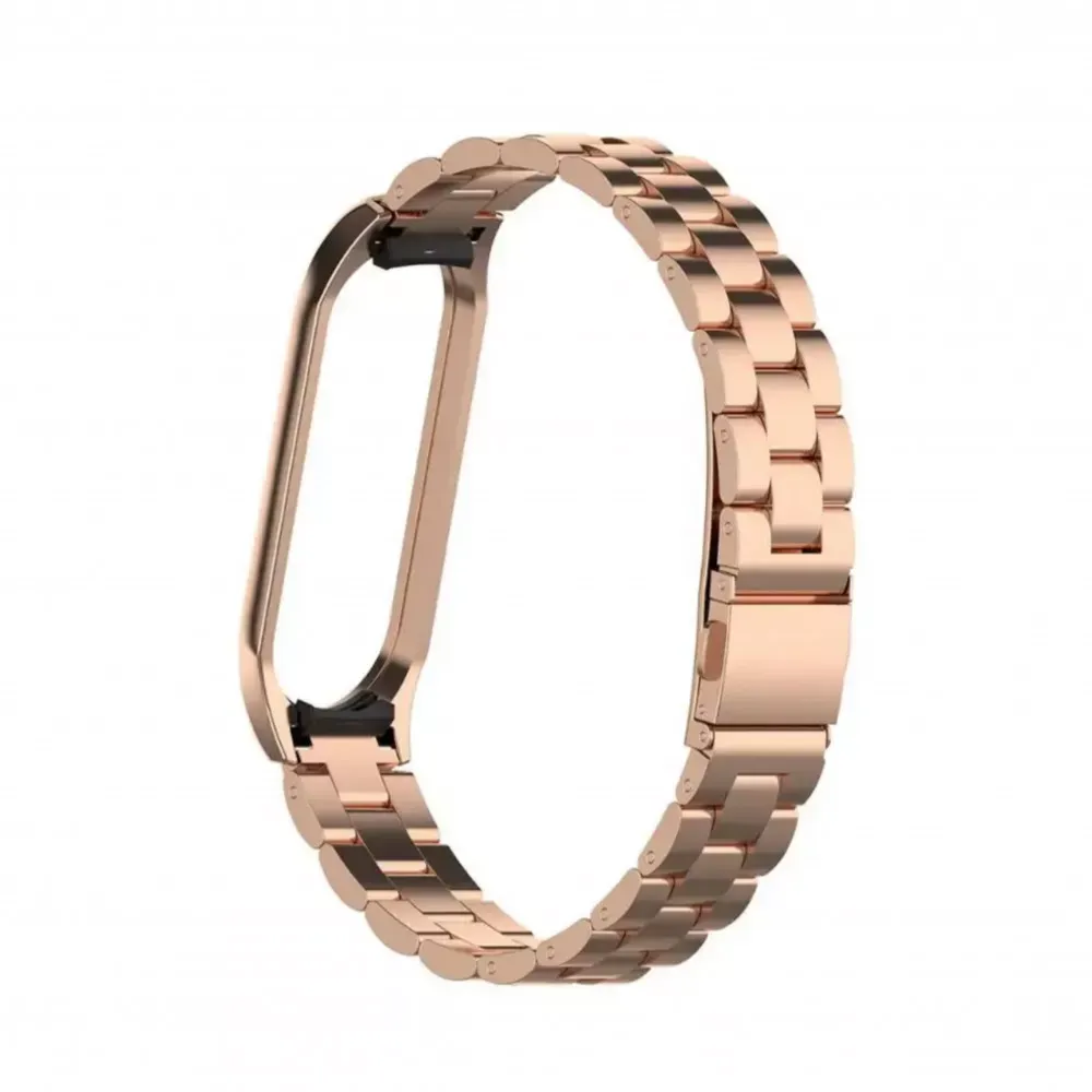 Ремінець Bead Design Xiaomi Mi Band 7 — Silver & Rose — Различные Xiaomi Mi Band 7