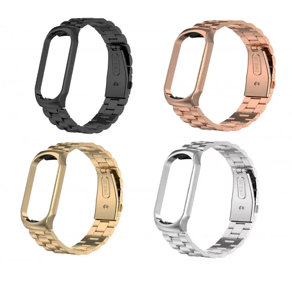 Ремінець Bead Design Xiaomi Mi Band 7 — Silver & Rose — фото 2