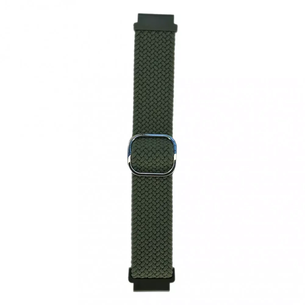 Ремінець Braided Design Універсальний 22 mm — Green — Различные