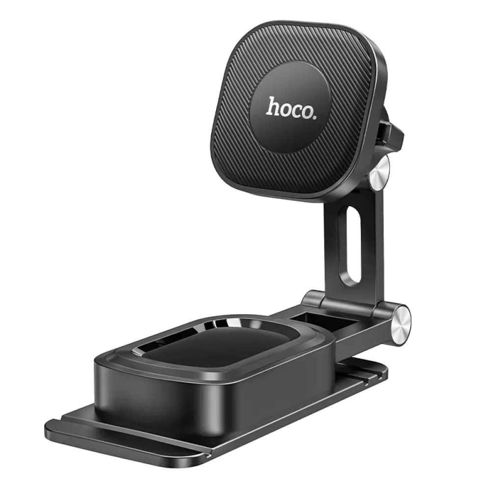 Car Holder Hoco H4 Mike magnetic car mount(center console) __ — black — Hoco