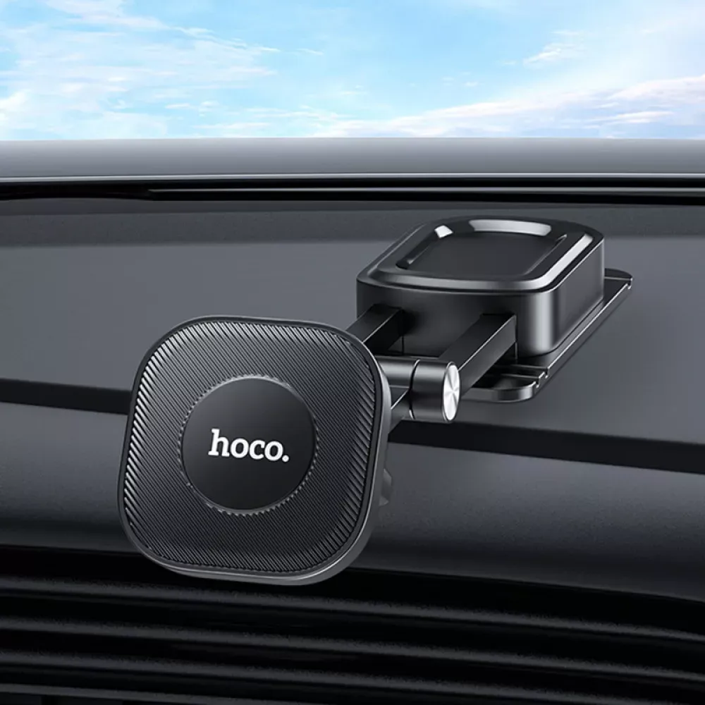 Car Holder Hoco H4 Mike magnetic car mount __ — black — фото 8