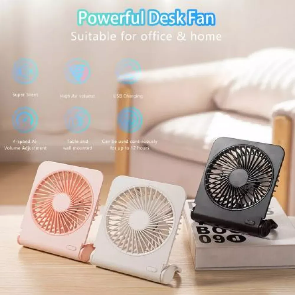 Портативный мини вентилятор N601 - 2000 mAh — фото 6