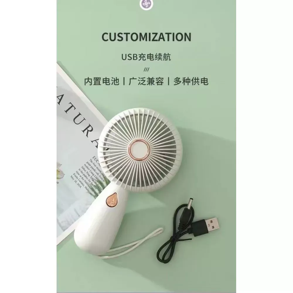 Портативный мини вентилятор ZB103 100-300mAh — фото 2