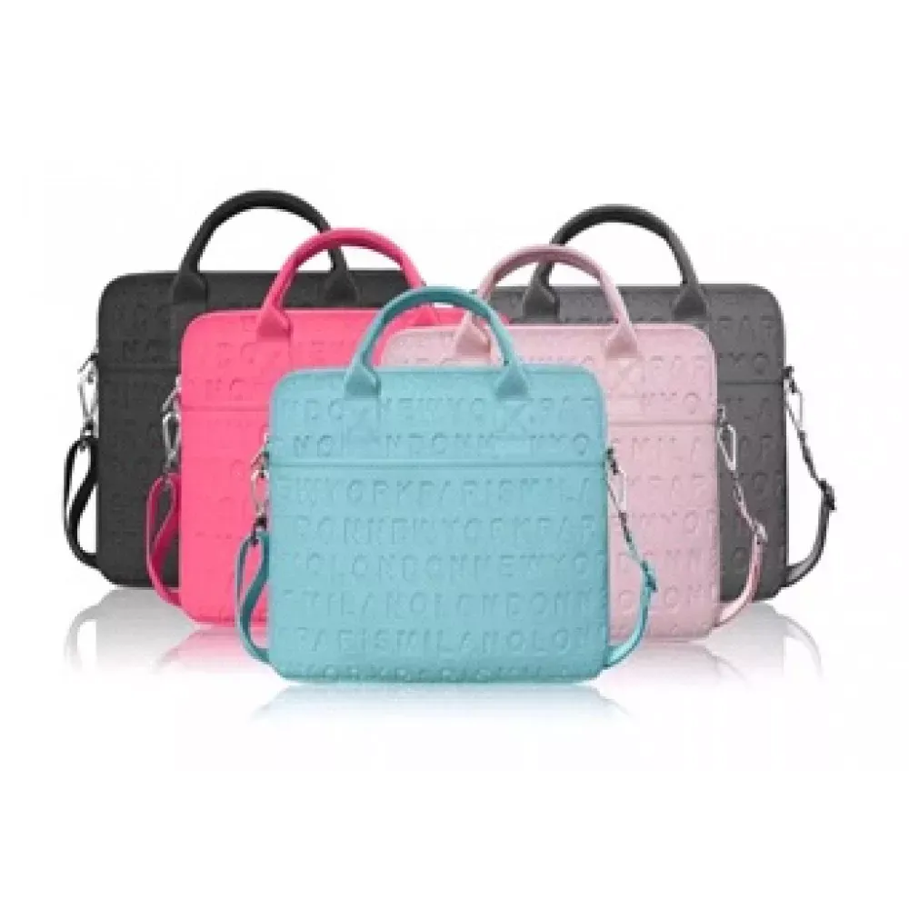 Сумка 15.4 WiWU Vogue Laptop Slim Bag__ — Black — фото 2