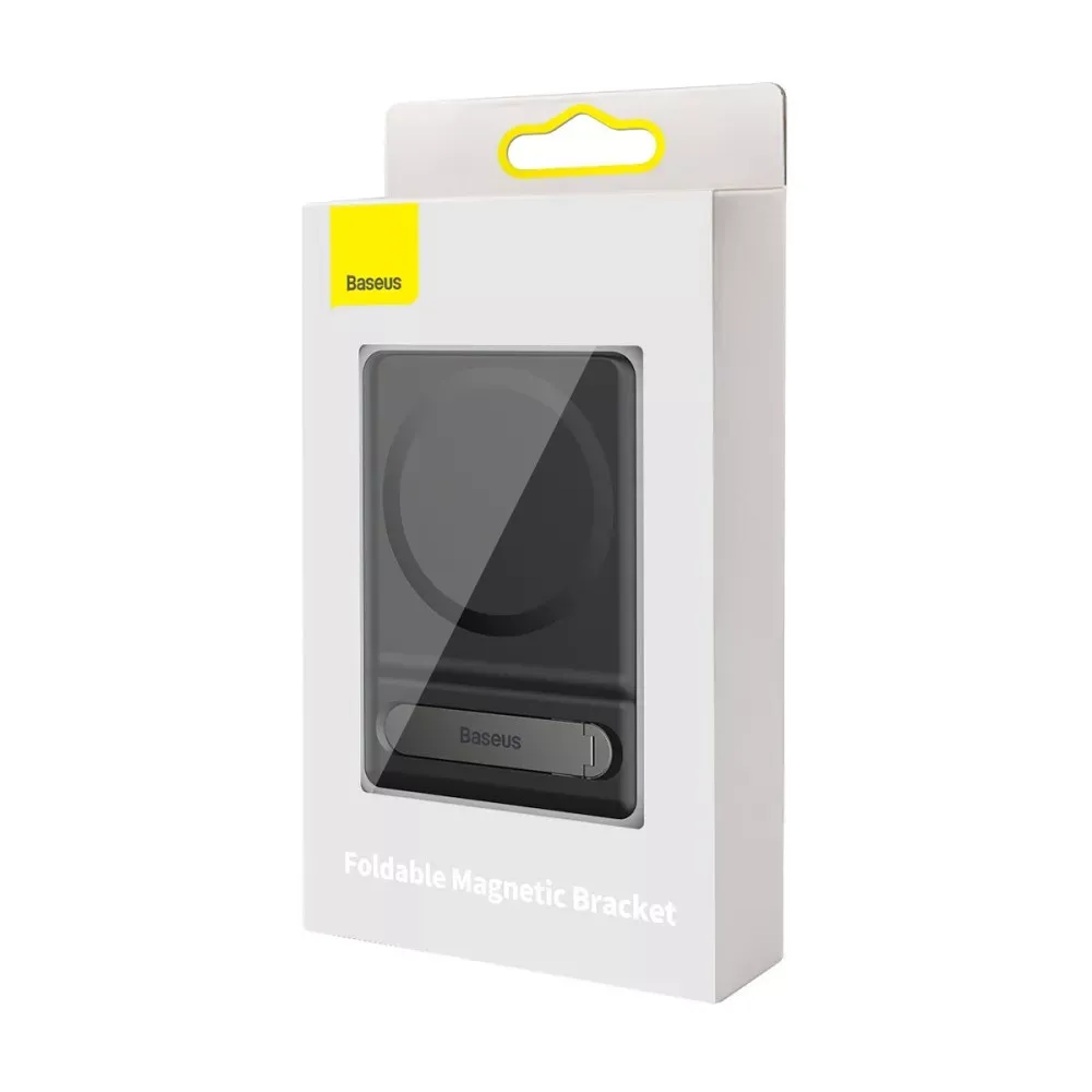 Підставка для телефону Baseus Foldable Magnetic Bracket — NGTD010001 Black — фото 2