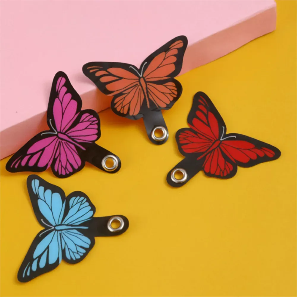 Шнурок на шею Butterfly — Blue — фото 3