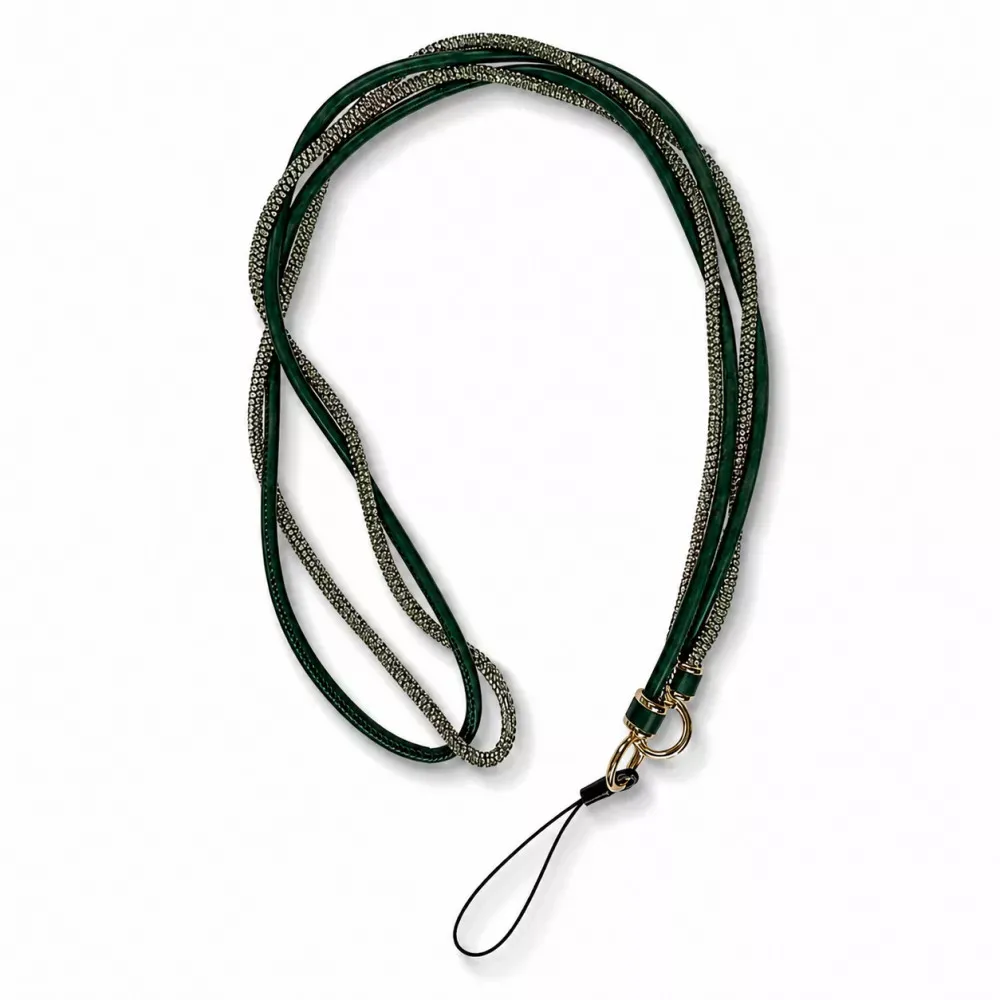Шнурок на шею «Multicore» — Dark Green — Различные