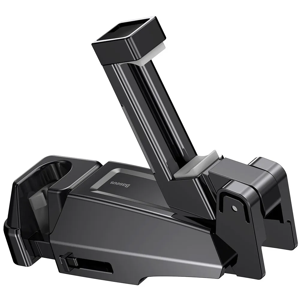 Автотримач Baseus Backseat Vehicle Phone Hook, + гачок-вішалка black