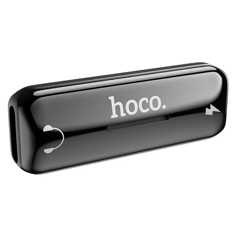 Перехідник Hoco LS27 Dual Lightning Сірий — фото 2