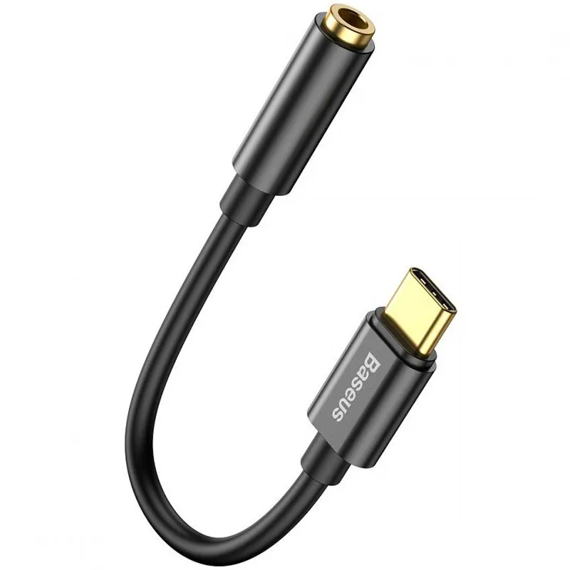 Перехідник Baseus L54 Type-C to 3.5mm Чорний
